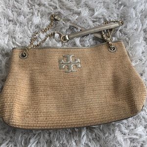 Tory Burch Thea Straw Tote Bag